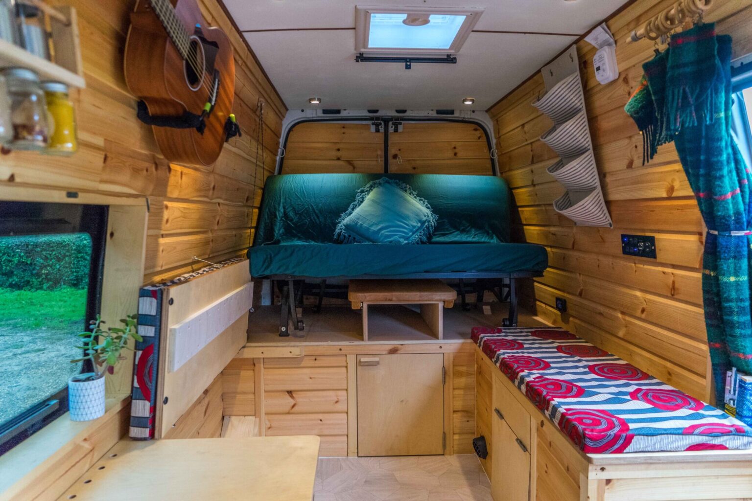 Ford Transit Bespoke Wooden Van Conversion ⋆ Quirky Campers