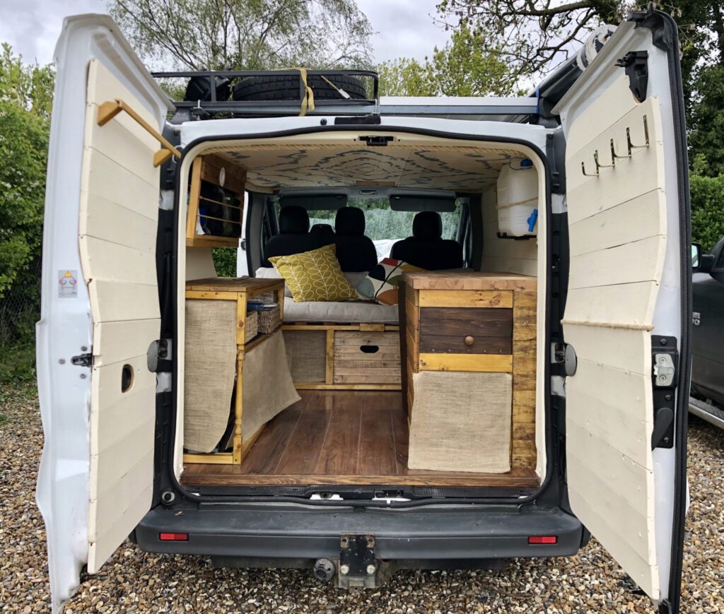 Panel Van recently converted into a peaceful and practical camper! 2008 ...