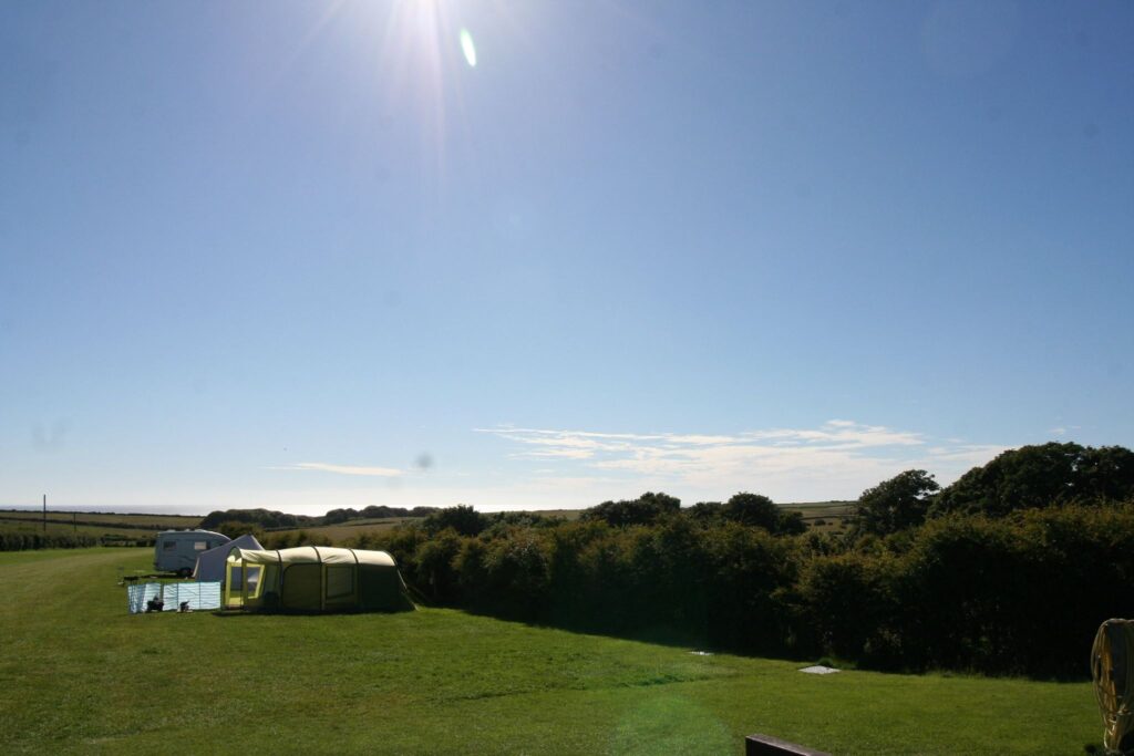 Campsite on the Heritage Coast