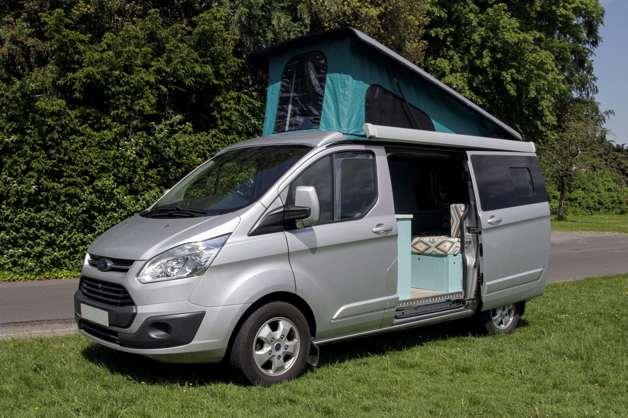 Custom Explorers - 2017 Ford Transit Custom Ltd Campervan ⋆ Quirky Campers