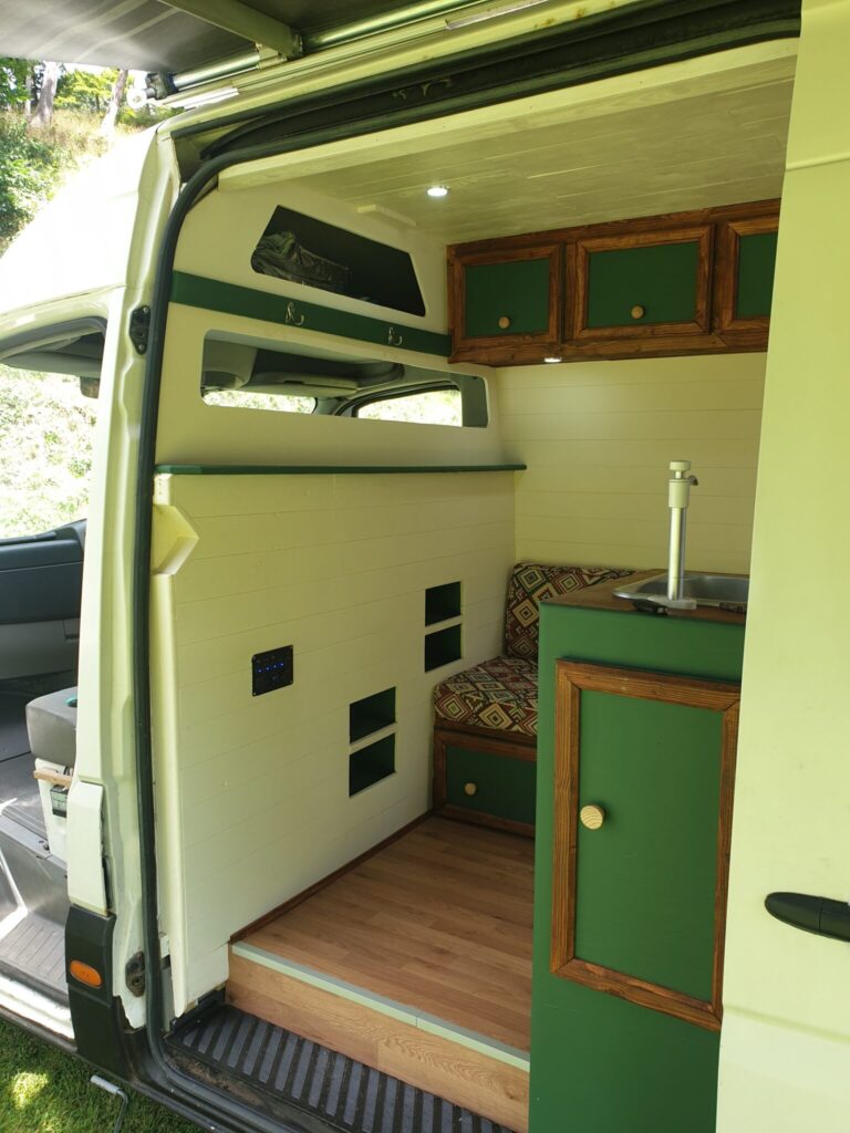 Vw Lwb Crafter New Conversion Quirky Campers