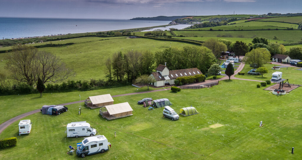 Slapton Sands Campsite in Devon