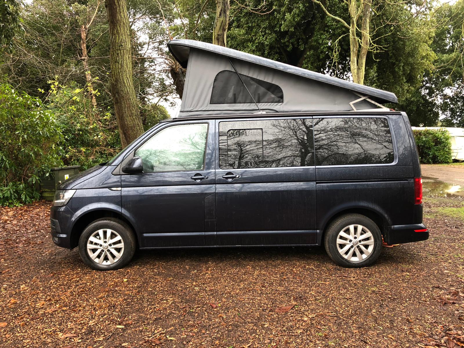 Superb VW T6 campervan, recent conversion with pop top, RIB bed and ...