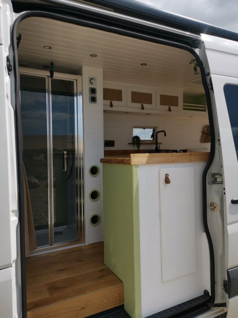 Volkswagen Crafter LWB Bespoke high spec, luxury campervan | Quirky Campers