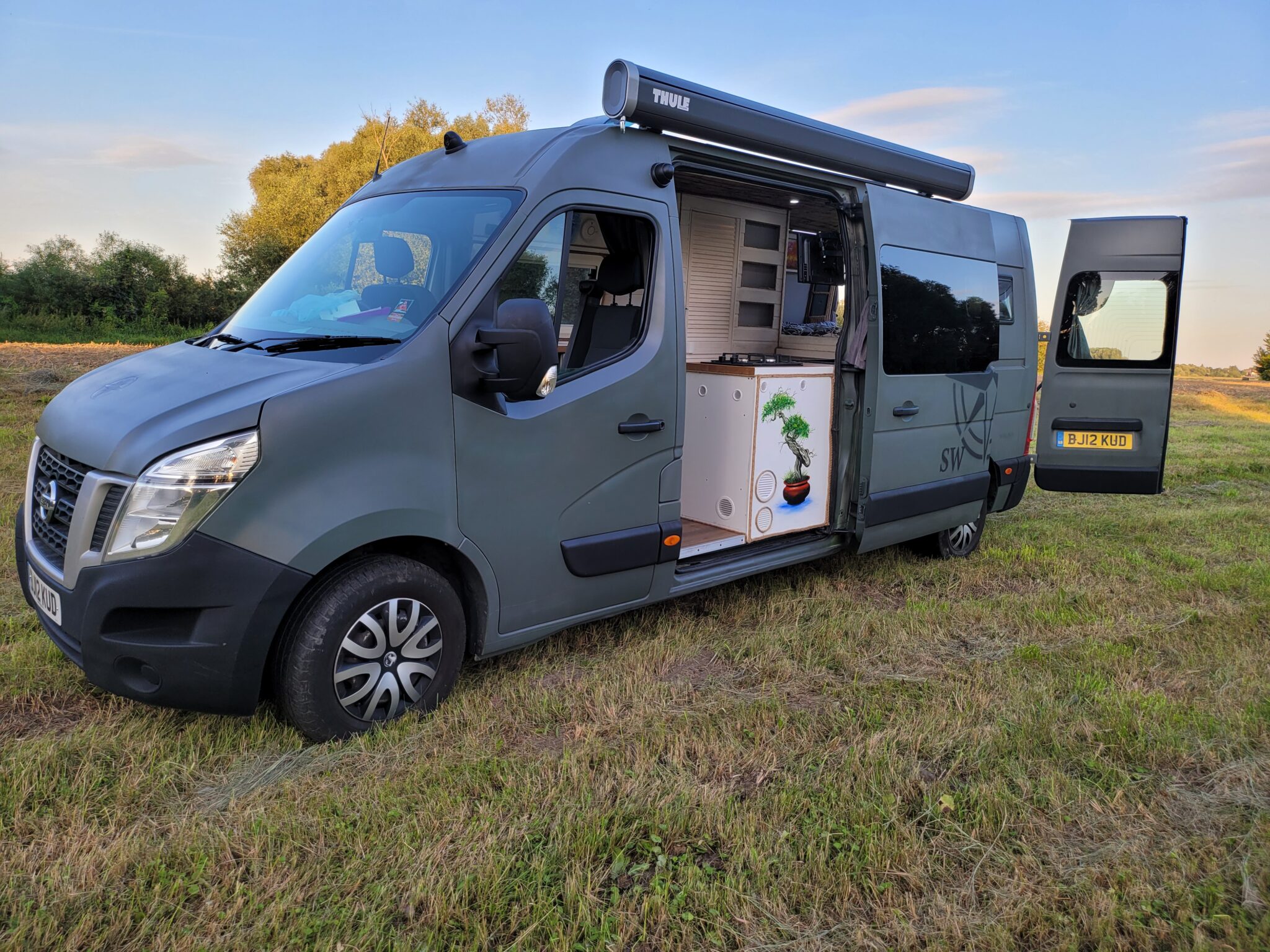 Nissan nv400 cheap camper conversion