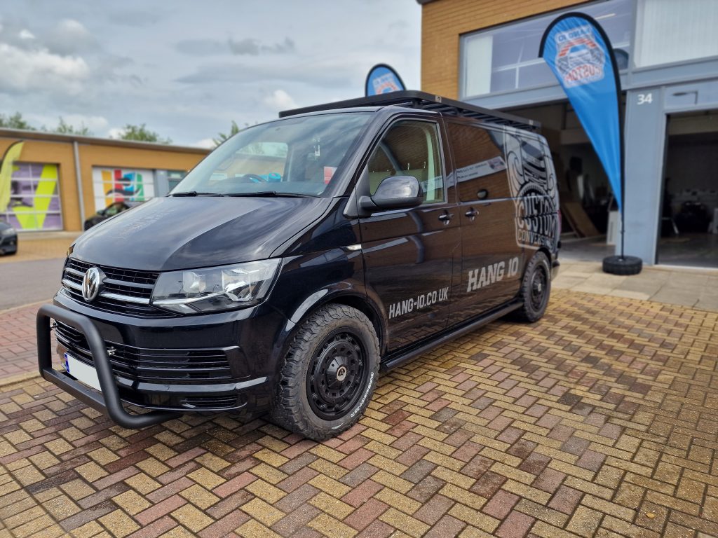 VW T6 Swamper with Ovano set up and custom exterior | Quirky Campers