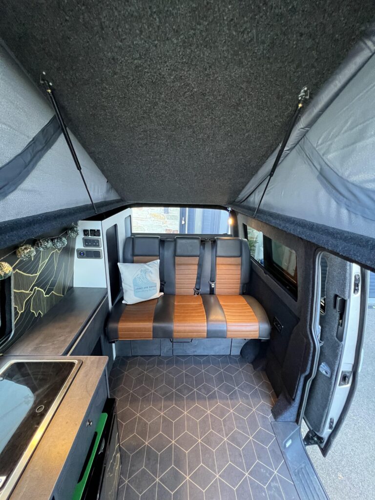 STUNNING VW TRANSPORTER T6 CAMPERVAN T30 HIGHLINE WITH POPTOP DSG ...