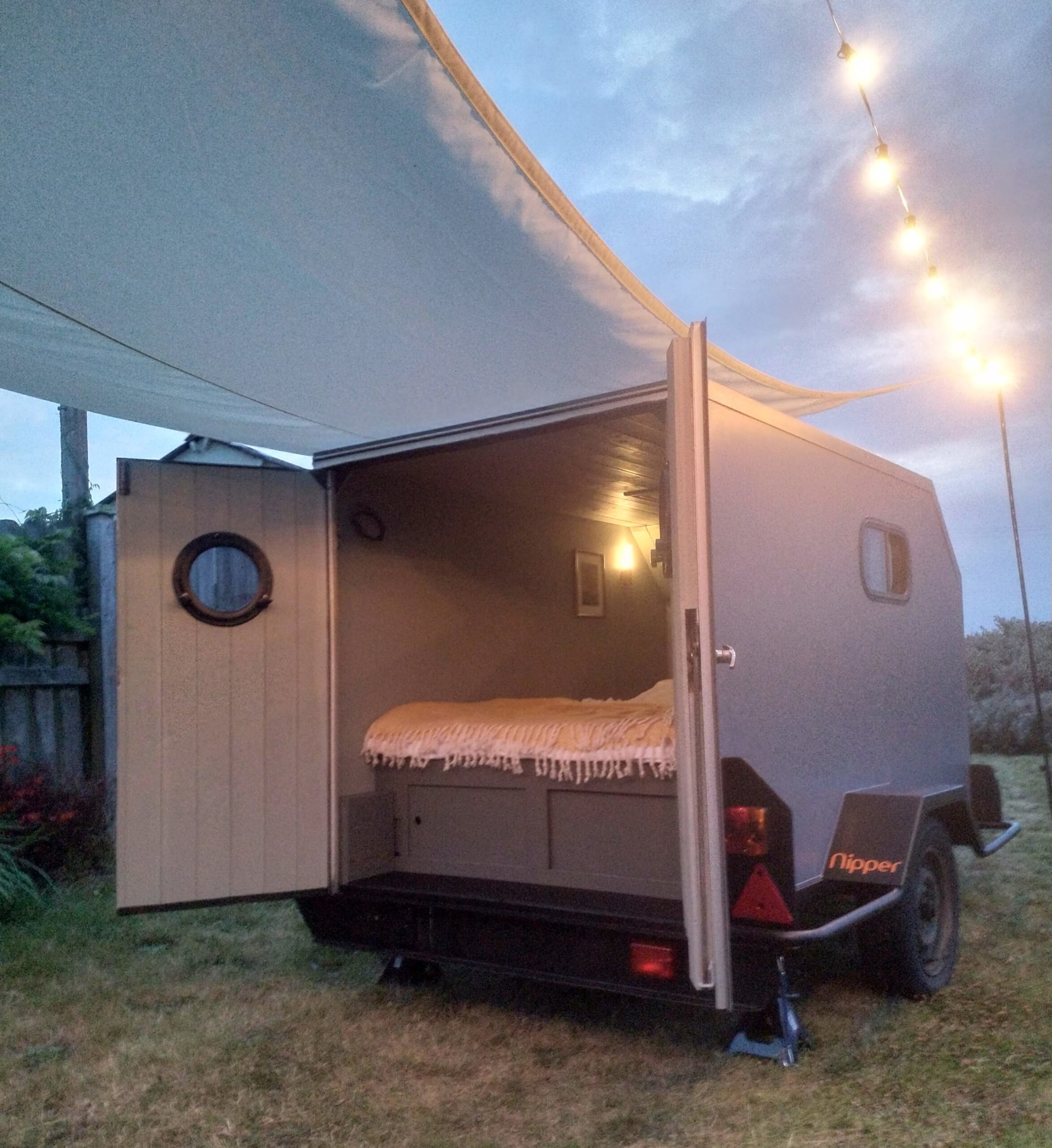 Trailer tent cheap bedroom pods